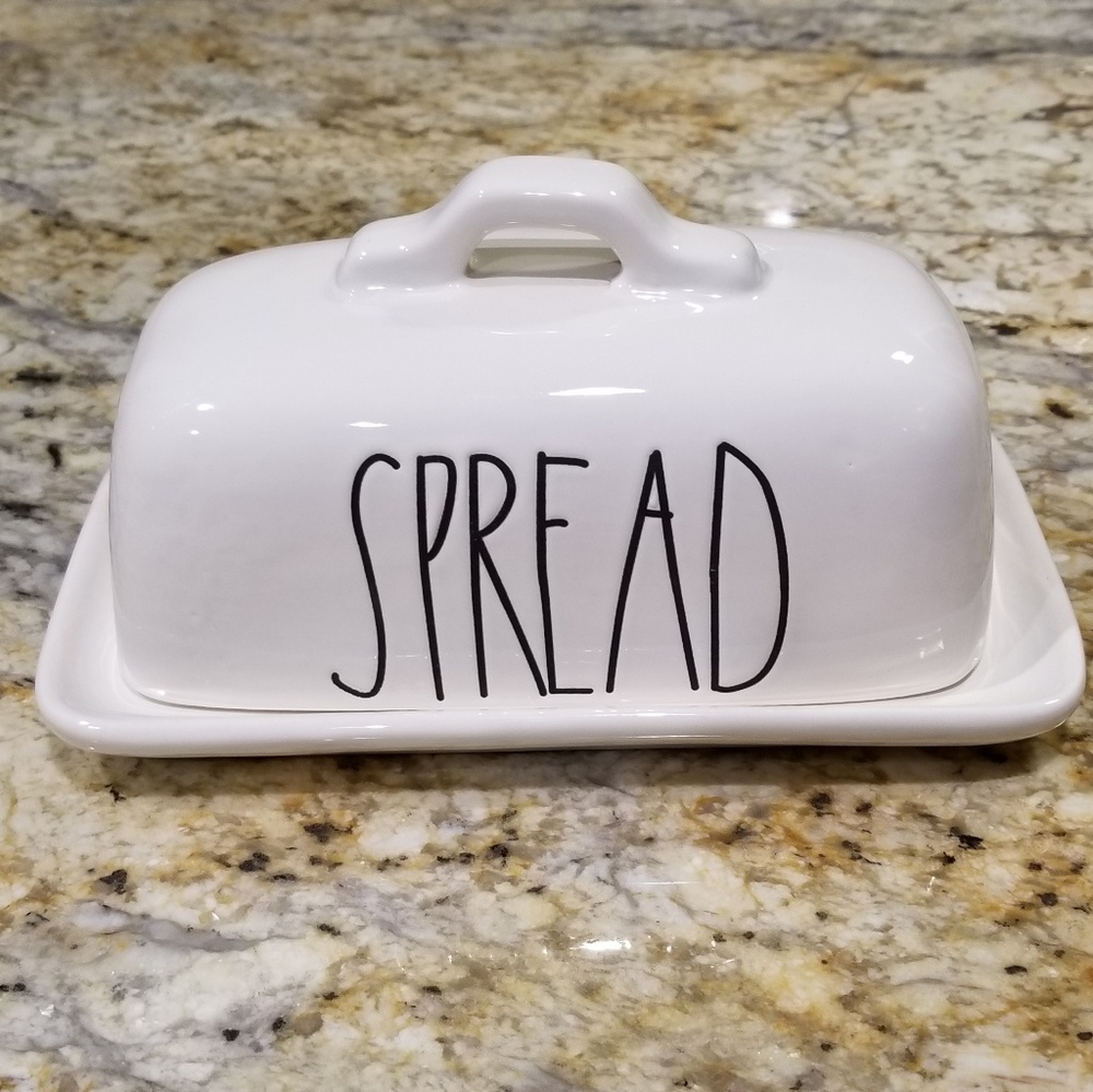 Rae Dunn Spread Butter Dish
